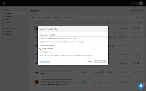Unduh Ryviu – Impor Ulasan Produk Dropship Terbaru Gratis - Screenshot 4