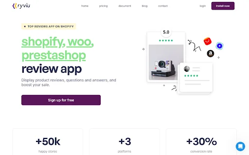 Unduh Ryviu – Impor Ulasan Produk Dropship Terbaru Gratis - Screenshot 1