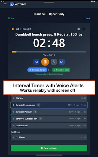 Download Yay!Timer Interval Timer HIIT – Aplikasi Latihan Terbaik - Screenshot 9