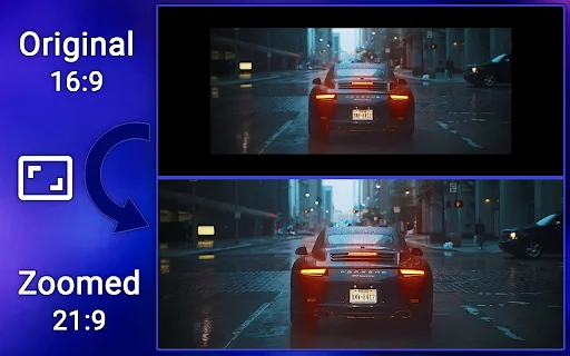 Zoom to Fill: Hapus Black Bar Video di Ultrawide Monitor - Screenshot 2