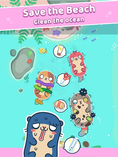 Unduh Otter Ocean Terbaru – Game Simulasi Berang-berang Lucu - Screenshot 17