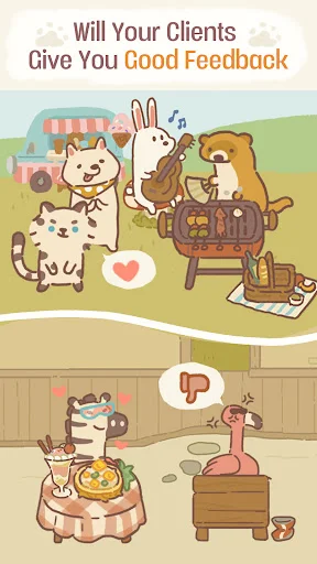Download Animal Restaurant Terbaru – Game Simulasi Kucing Lucu - Screenshot 11