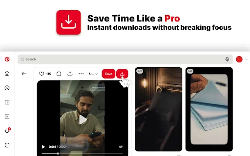 Pin Kit: Unduh Board Pinterest & Video HD Secara Gratis - Screenshot 5