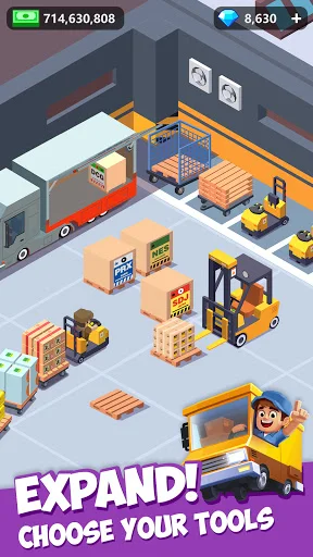 Download Idle Courier Terbaru – Bangun Kerajaan Kurir Anda Gratis - Screenshot 19