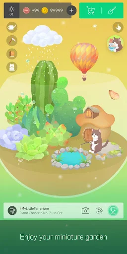 Download My Little Terrarium Terbaru – Game Simulasi Santai - Screenshot 1