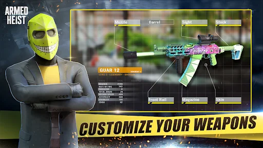 Download Armed Heist APK Terbaru – Game Aksi Menembak Seru - Screenshot 13