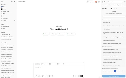 Download Ultra Chrome Extension Terbaru – Optimasi ChatGPT Anda - Screenshot 1