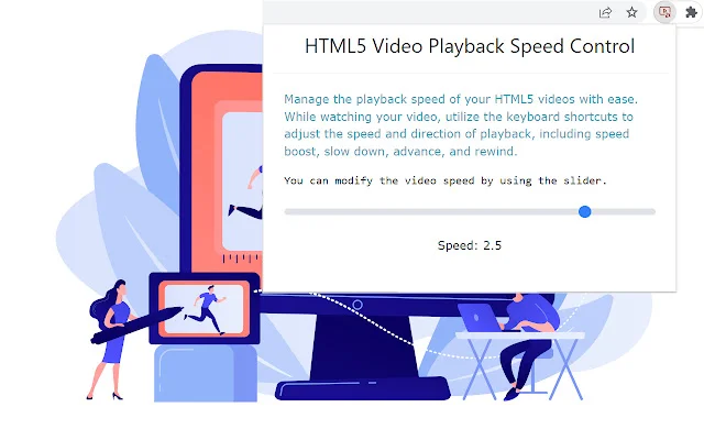 Kontrol Kecepatan Video HTML5 – Atur Kecepatan Video Anda Sekarang - Screenshot 1