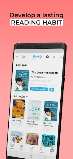 Download Bookly Versi Terbaru – Lacak Bacaan & TBR Anda - Screenshot 1