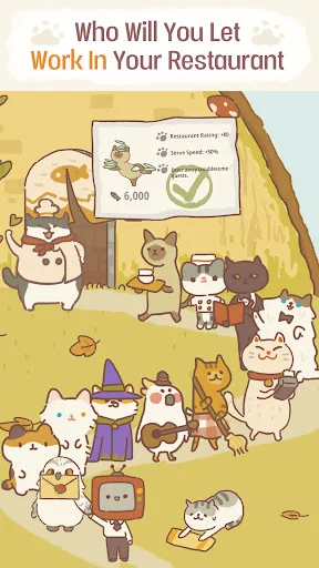 Download Animal Restaurant Terbaru – Game Simulasi Kucing Lucu - Screenshot 5
