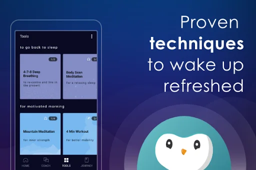Download Wysa: Tidur Lebih Nyenyak dengan Meditasi & Cerita Tidur - Screenshot 4