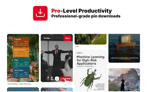 Pin Kit: Unduh Board Pinterest & Video HD Secara Gratis - Screenshot 4