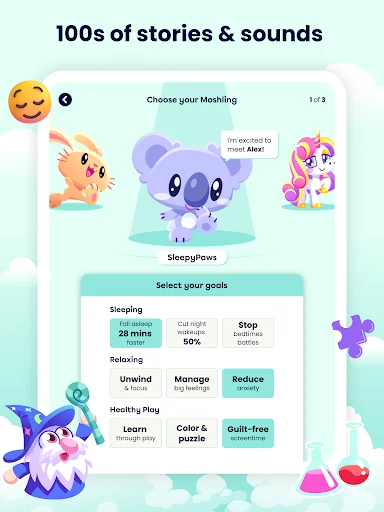 Download Moshi Kids Terbaru – Aplikasi Tidur & Cerita Anak - Screenshot 10