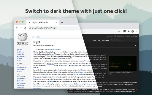 Download Dark Mode untuk Chrome Terbaru – Mode Gelap Gratis - Screenshot 1
