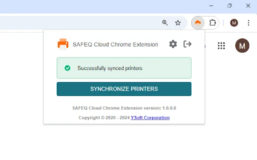 Unduh SAFEQ Cloud Chrome Extension Terbaru – Cetak Aman & Mudah - Screenshot 3