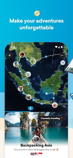 Download FindPenguins Terbaru – Lacak & Simpan Momen Perjalanan Anda - Screenshot 2