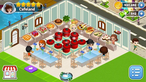Download Cafeland Terbaru – Game Simulasi Restoran Seru - Screenshot 7