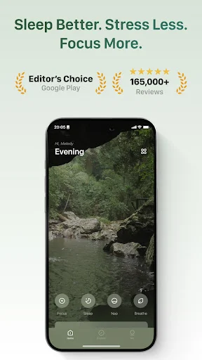 Download Tide – Tidur, Fokus & Meditasi Terbaik di Android - Screenshot 1