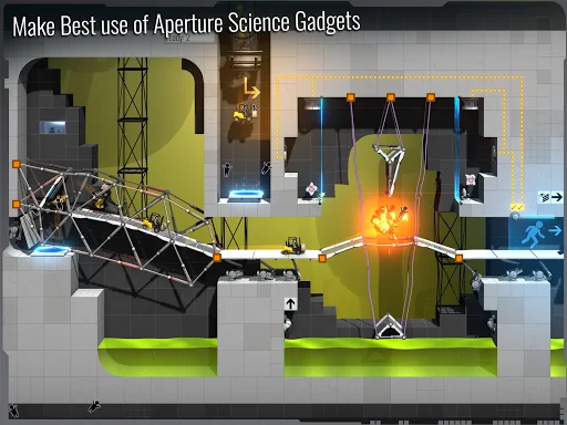 Download Bridge Constructor Portal – Puzzle Seru Offline - Screenshot 17
