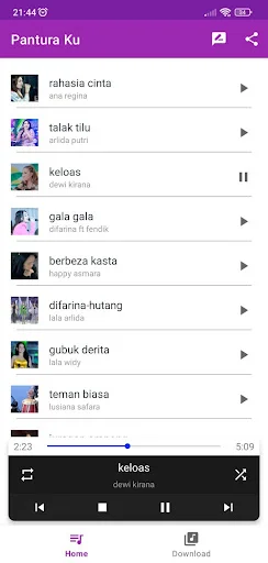 Download Dangdut Pantura 2025 Terbaru – Koleksi Lagu Viral Gratis - Screenshot 2