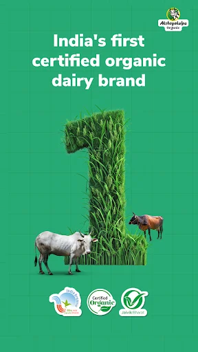 Download Akshayakalpa Organic Milk – Produk Organik Segar Setiap Hari - Screenshot 1