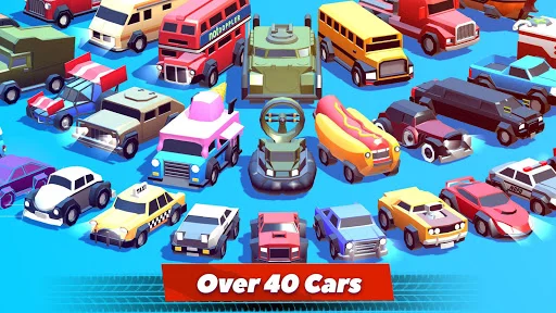 Download Crash of Cars Terbaru – Epic Battle Mobil Multiplayer - Screenshot 4