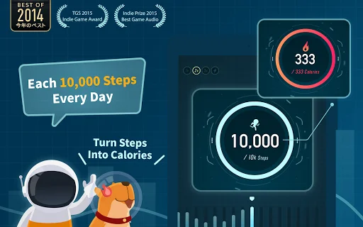 Download Walkr: Petualangan Luar Angkasa & Pelacak Langkah - Screenshot 10